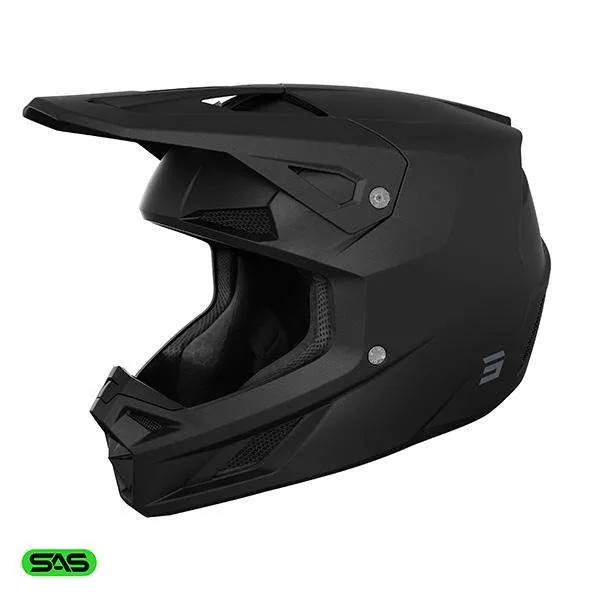 SHOT SPEED TIGER CASCO DE MOTO NEGRO MATE