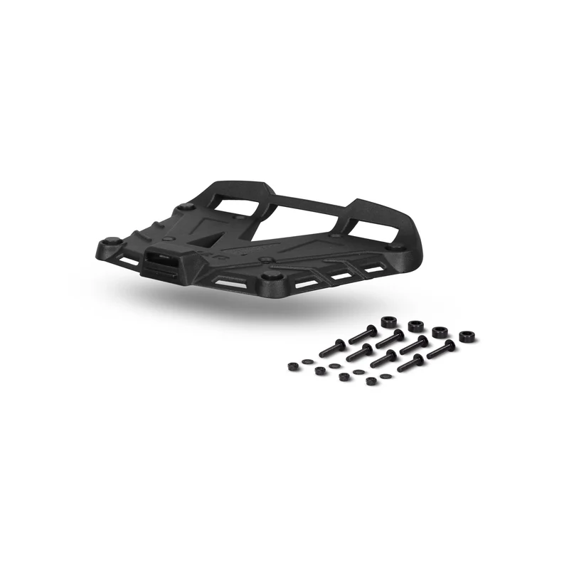 Platine Noir Aluminium + Kit Visserie