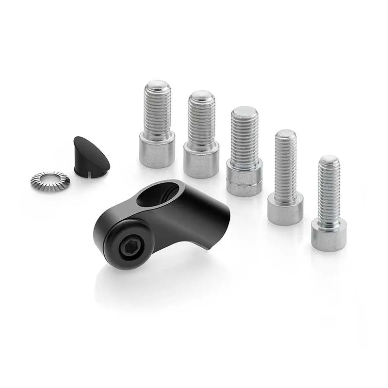 Kit de montage Multifit Side Mount BS713B (hauteur 42,5mm) | Rizoma