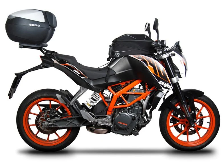 Fixation pour Top Case KTM Duke 125/200/390