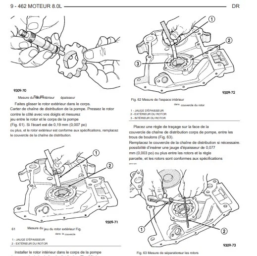 Manuel d'atelier Dodge RAM 2003 français