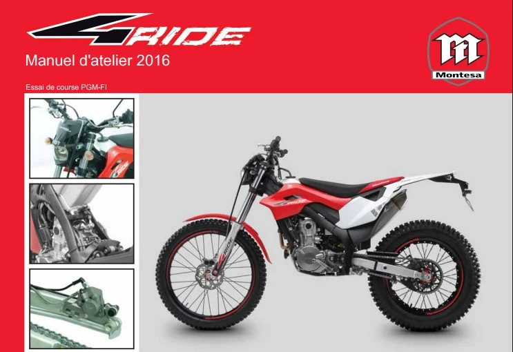 manuel d'atelier Montesa 4Ride 260 2016 français