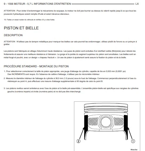 manuel d'atelier Chrysler 300 2005 français