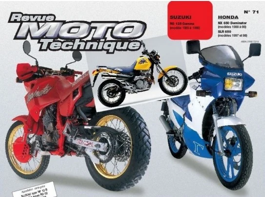 manuel de réparation Honda 650 NX Dominator 1988