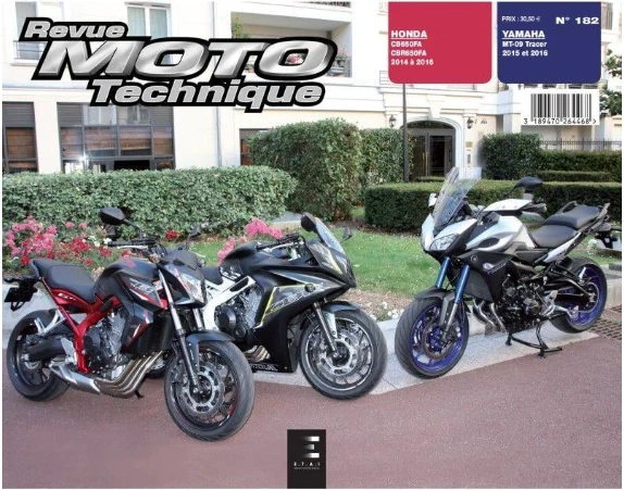 Manuel de réparation Honda CB 650 F R 2014