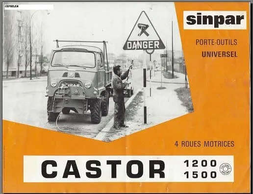 manuels utilisateur et entretien Sinpar Castor