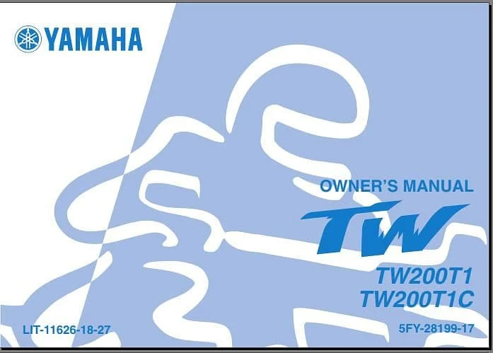 manuels d'atelier Yamaha TW125 TW 200