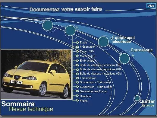 manuel d'atelier et de réparation Seat Ibiza 3 2002