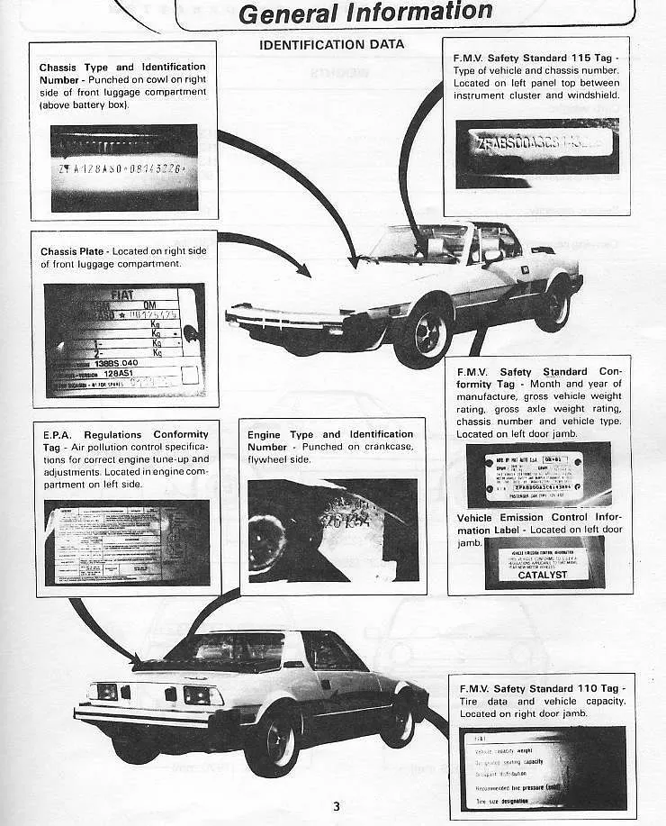 manuel d'atelier Fiat X1/9 français