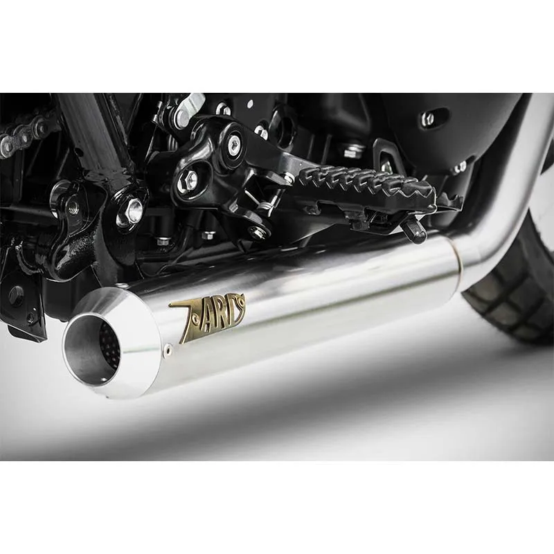 Ligne d'échappement basse 2 en 1 Cross Triumph Street Scrambler / Scrambler 900 (2017-2023) | Zard