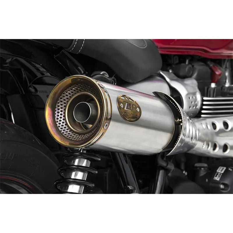 Ligne échappement haut Zuma 2 en 1 Triumph Speed / Street Twin 900 (2016-2023) | Zard
