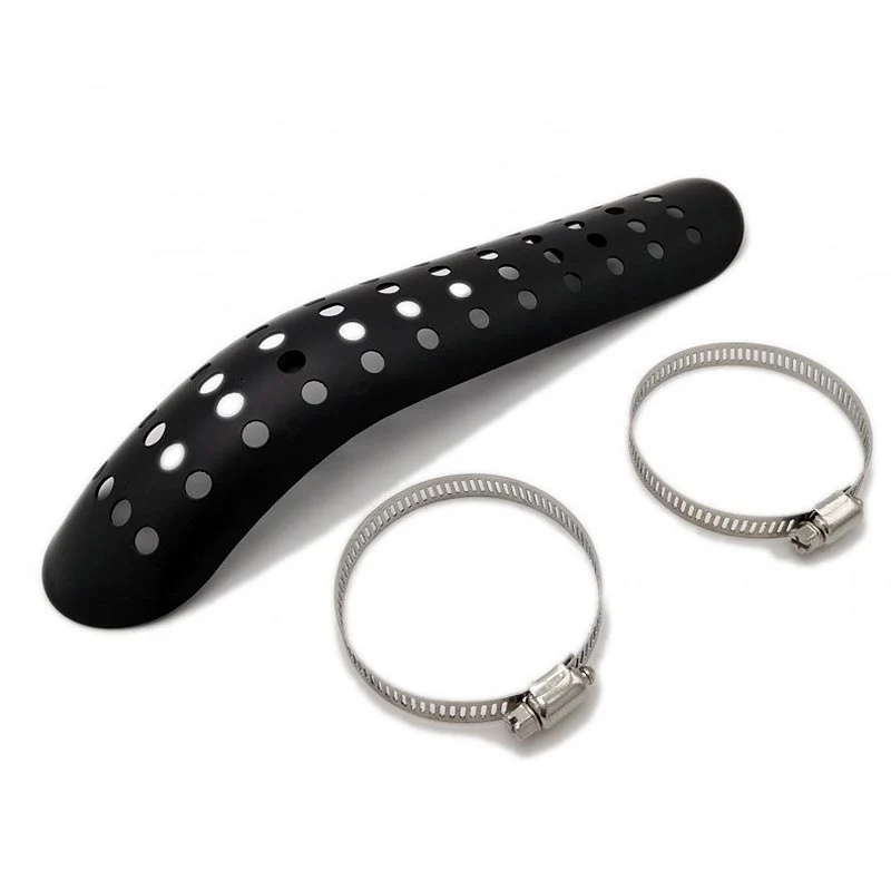 Pare chaleur échappement noir 27cm | Brazoline