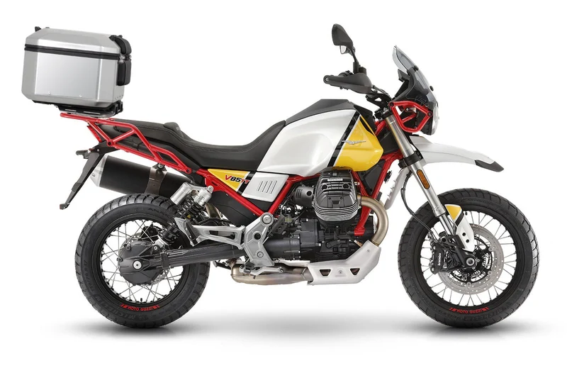 Fixation pour Top Case Motoguzzi V85 Tt