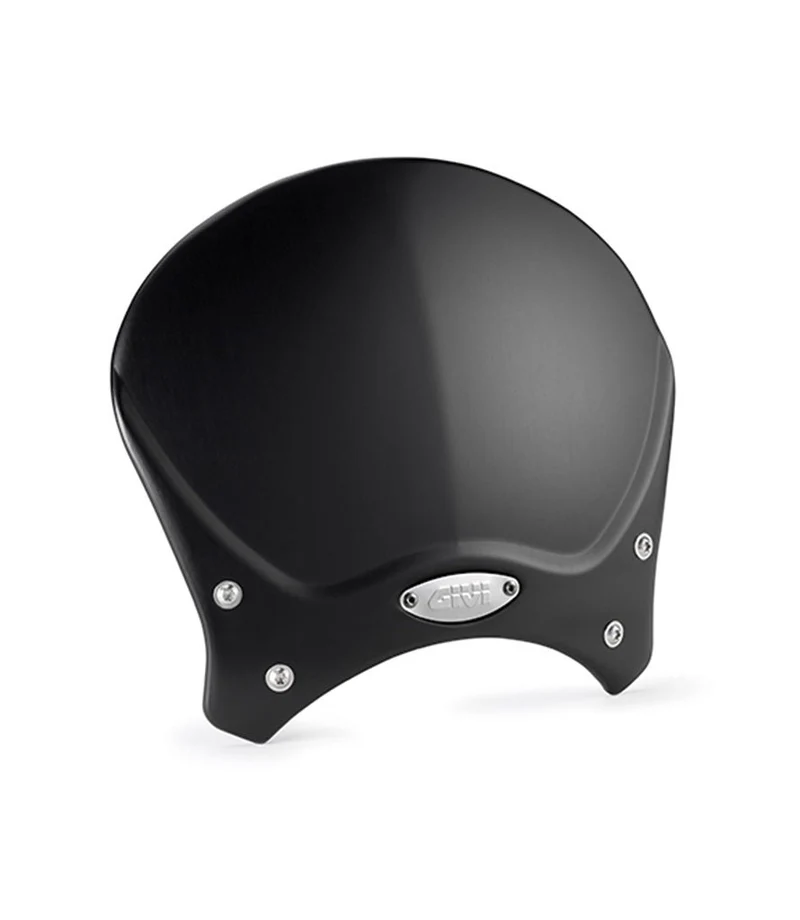Cupolino Cafe Racer con finitura Anodizzato Nero - GIVI