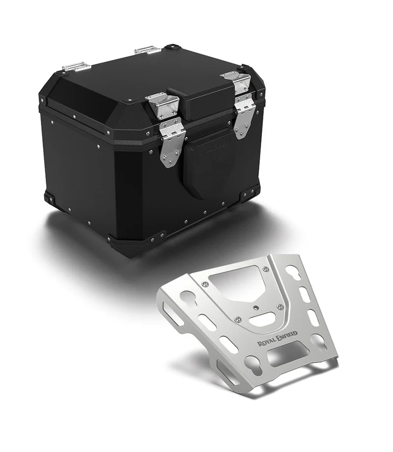 Kit Bauletto con Piastra per Himalayan 450 Nero