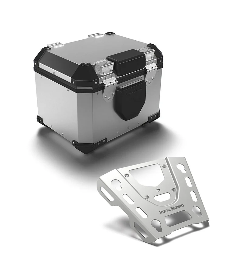 Kit Bauletto con Piastra per Himalayan 450 Silver