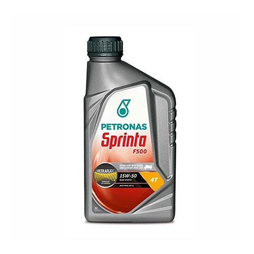 Huile moteur Sprinta F500 Semi-Synth 15W50 4T 1L | Petronas