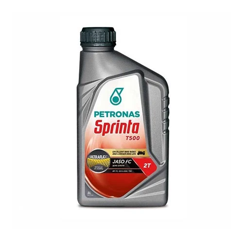 Huile moteur Sprinta T500 Semi-Synth 2T 1L | Petronas