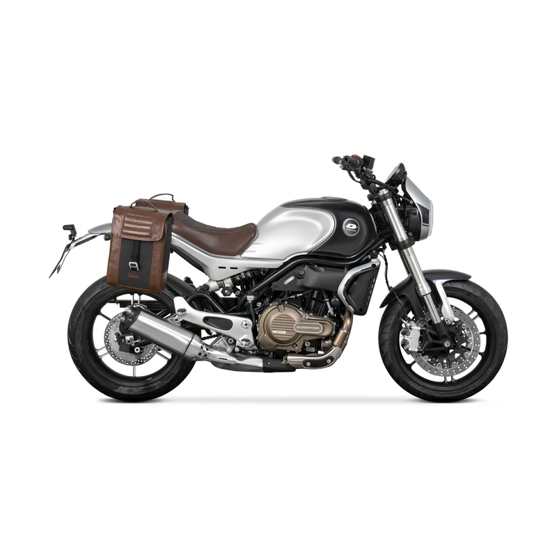 Fixation SR pour Sacoches Moto Qj Motor SRV550