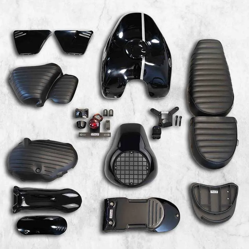 KIT Scrambler Vintage Rallye pour Interceptor 650 | Bonvent Motorbikes