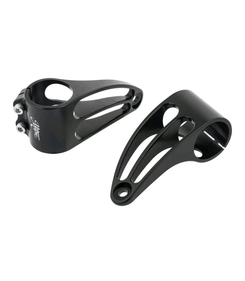 Supporto Faro Nero per Forcelle da 41 mm