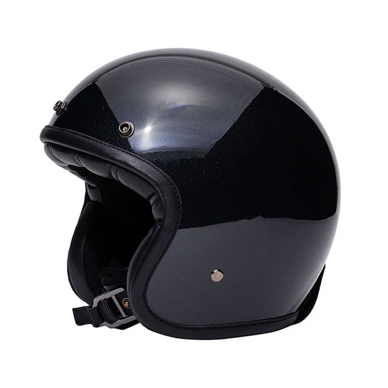 Casque Jet THE CLASSIC Noir | Mârkö