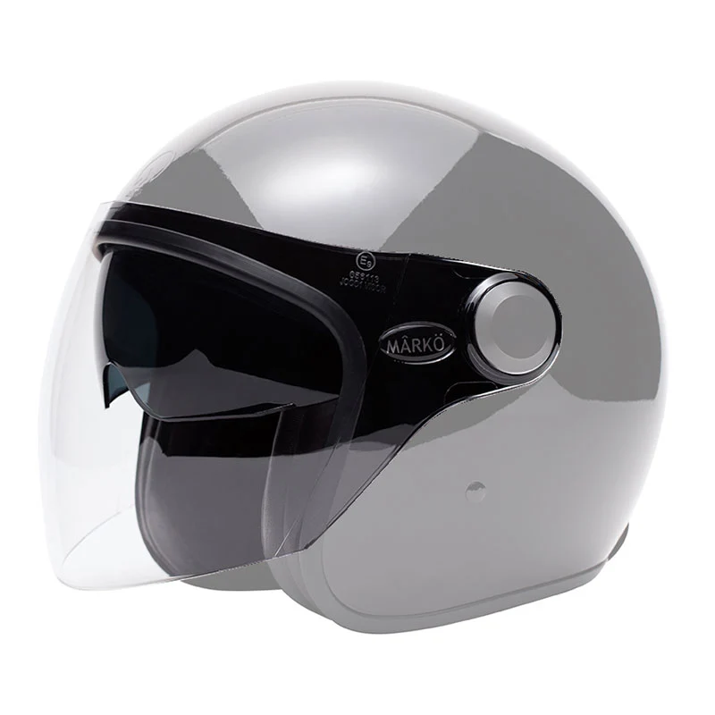 Visière longue pour casque jet Boréal | Mârkö