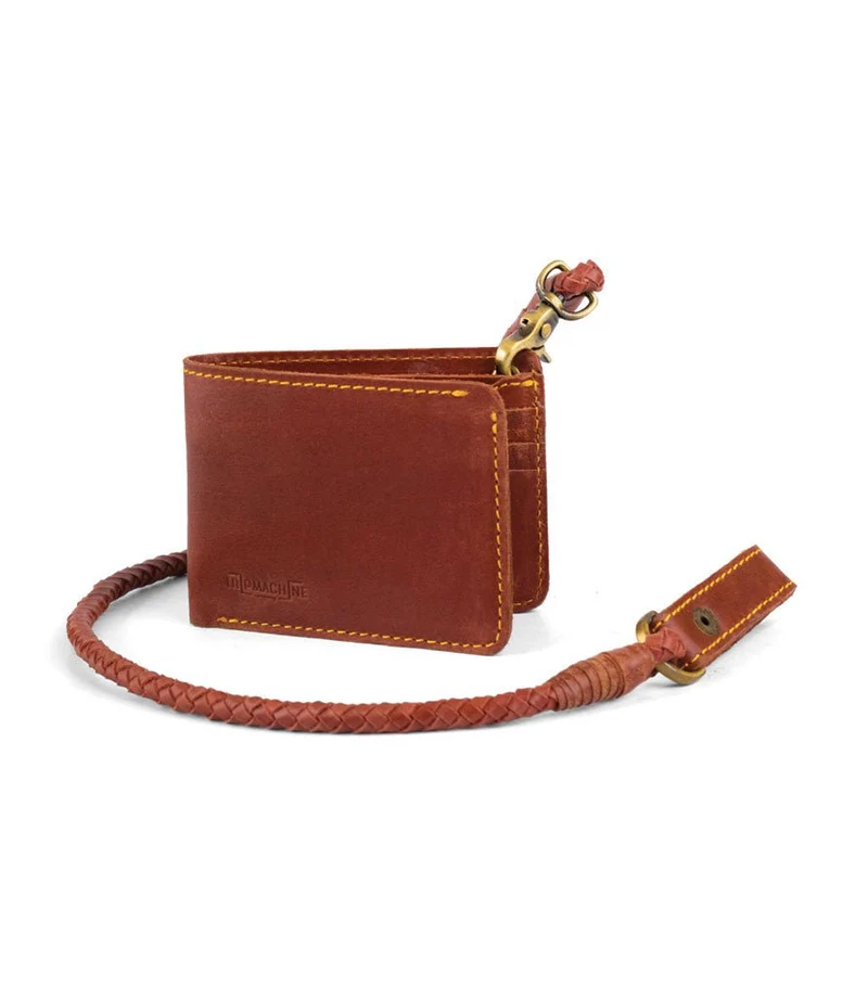 Portafoglio Moto con Catena Cherry Red - Trip Machine