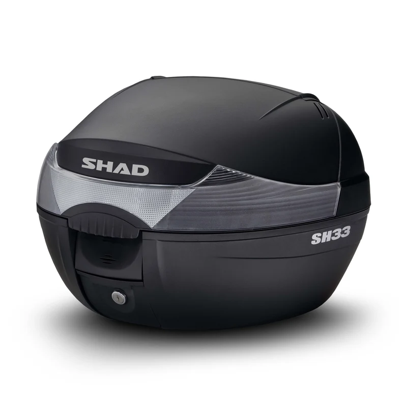 Top Case SHAD SH33 Noir — Top Case Moto 33L Polyvalent
