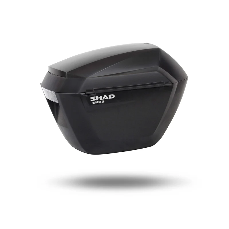 Valises Latérales SHAD SH23 Noir — Set Sacoches Moto 2×23L 3P System