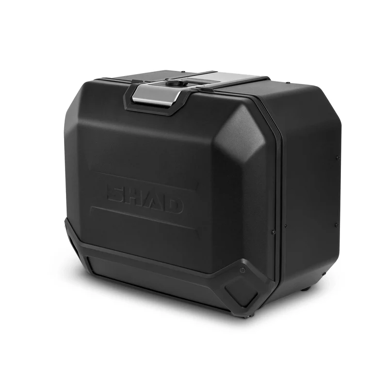 Valise Latérale Gauche SHAD TR47L Terra Black — Sacoche 47L Alu Noir Mat