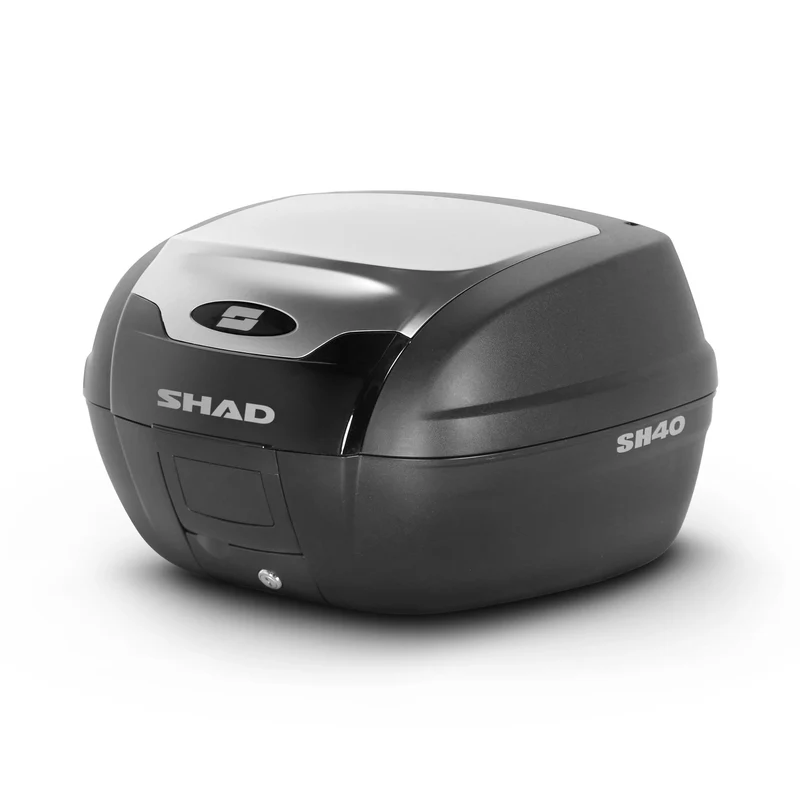 Top Case SHAD SH40 Alu Look — Top Case Moto 40L 2 Casques