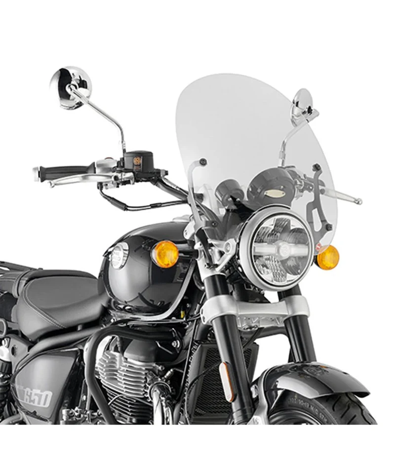Parabrezza con Staffe per Super Meteor 650 Royal Enfield - GIVI