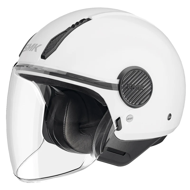SMK CASCO JET LAMINAR BLANCO BRILLO (GL100)