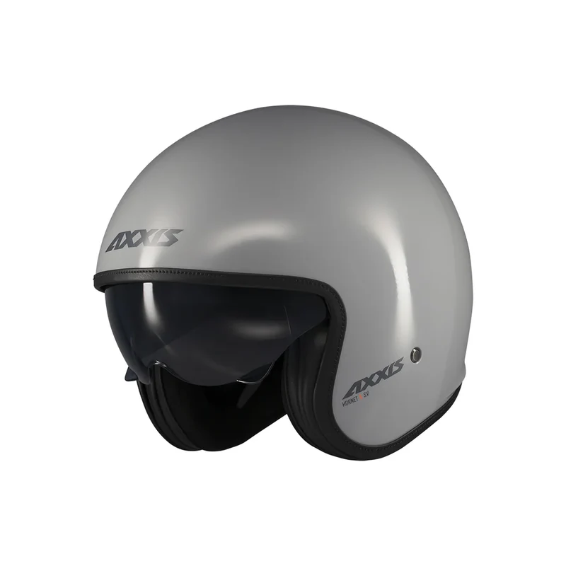 AXXIS OF507SVB HORNET SV S SOLID A2 CASCO DE MOTO GRIS BRILLO