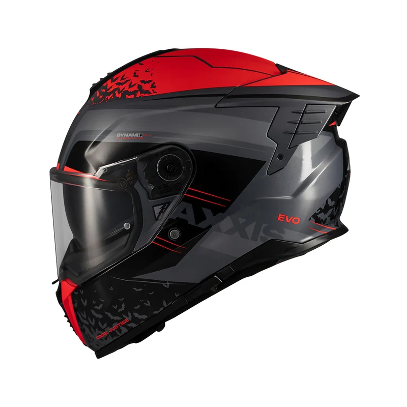AXXIS FF122SV HAWK SV EVO DARK JUSTICE C4 CASCO DE MOTO MATE