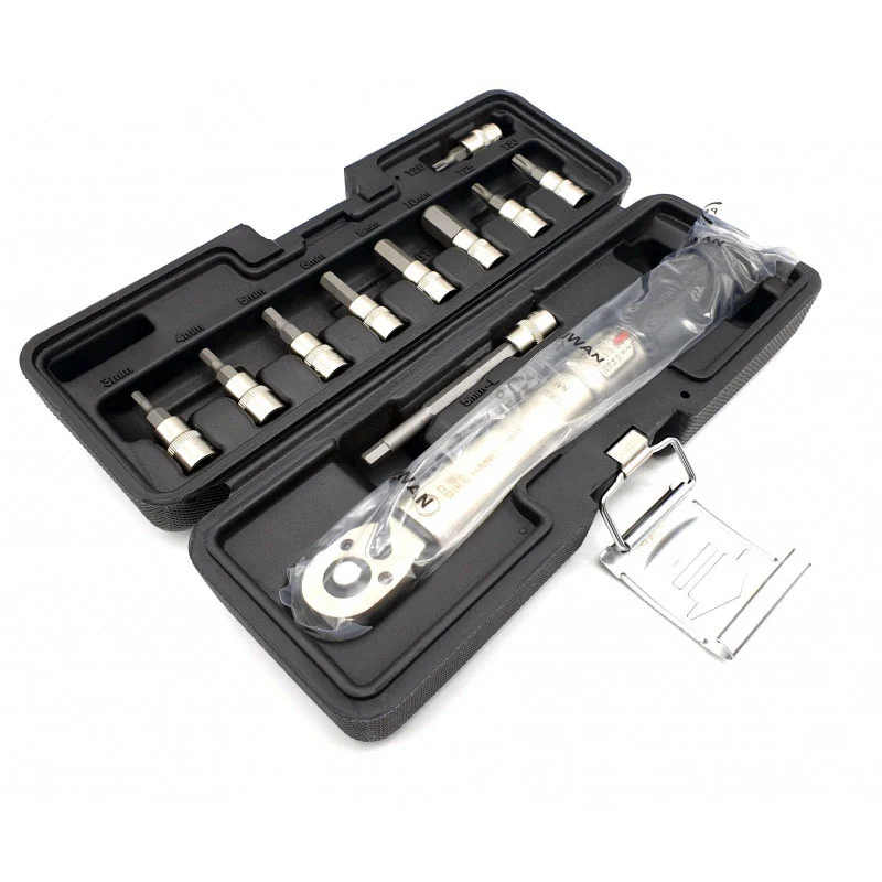 Coffret CLÉ DYNAMOMÉTRIQUE 2-24Nm | Brazoline