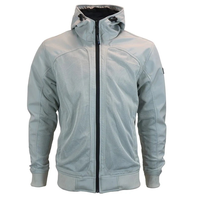 Veste Moto Mesh Ventilé Homme Harisson Carter Grise CE