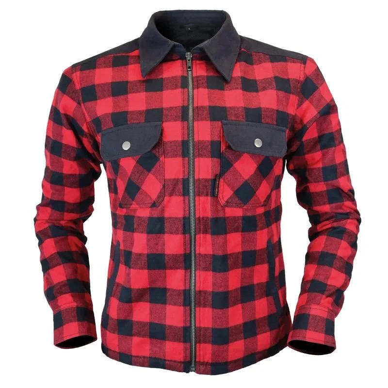 Sur-chemise moto femme style canadienne | RANGER LADY | CE - Niveau A