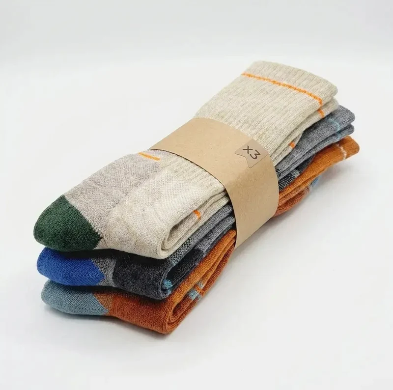Pack de 3 Chaussettes Moto — Laine Technique