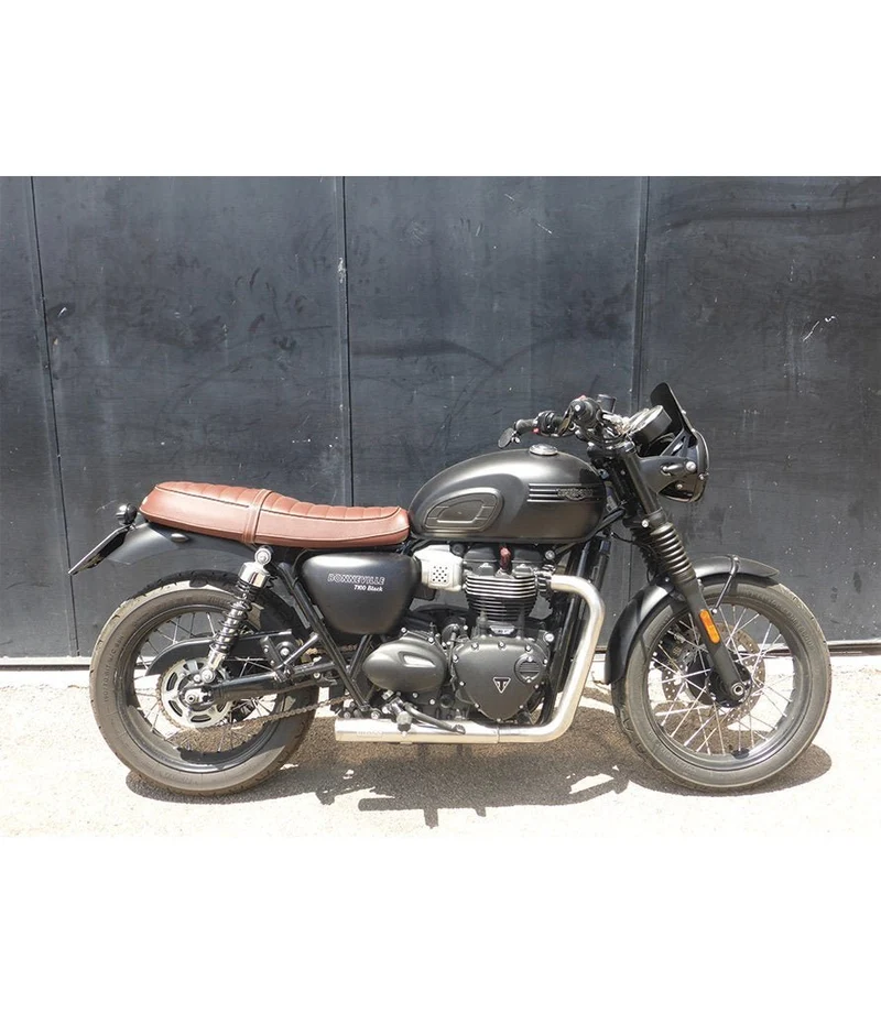 Scarico per Bonneville T100 - Double Cross - Mass