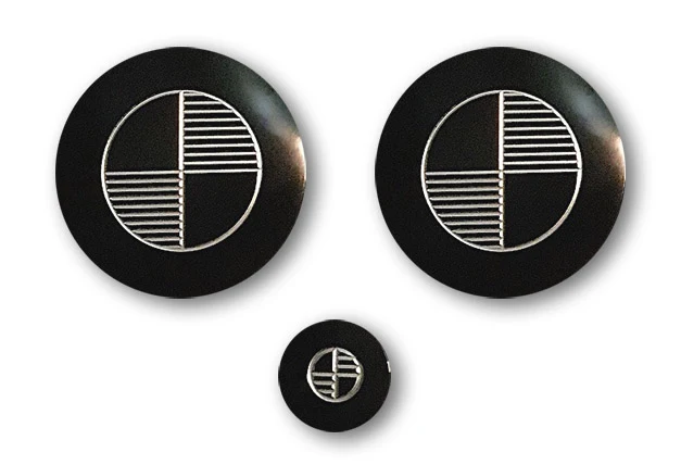 2 badges réservoir + 1 badge capot de selle BMW | Ex-Motorcycle