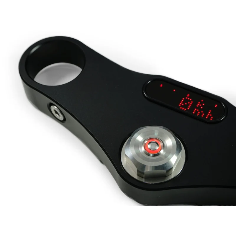 Écrou de colonne de direction avec bouton-poussoir pour BMW Paralever R100R & R80R (fourche 41 mm) | Rebelmoto
