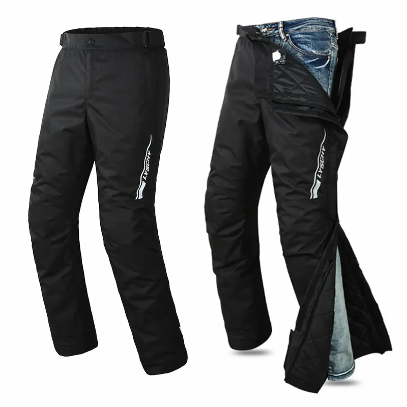 Surpantalon Moto & Scooter "Rapide-Enfilage" STORM™: Chaud, Étanche et Protégé (CE Niv.2)