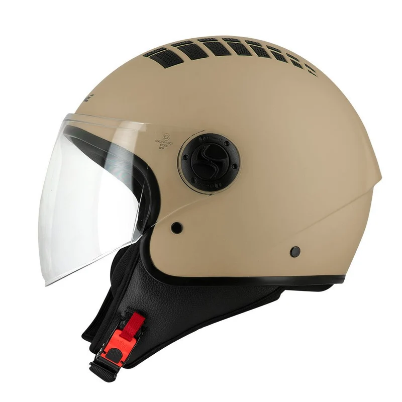 Casque Jet Beige Sable Mat CITIZEN — Homologué ECE R22-06