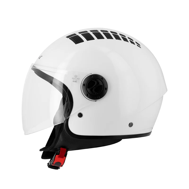 Casque Jet Blanc Brillant CITIZEN — Homologué ECE R22-06