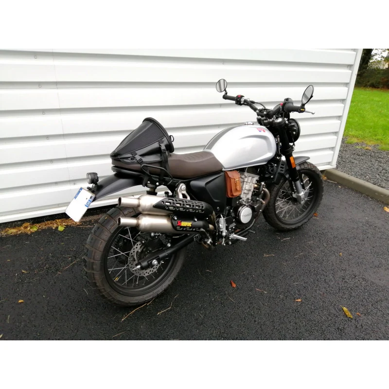 Sacoche de selle Café racer