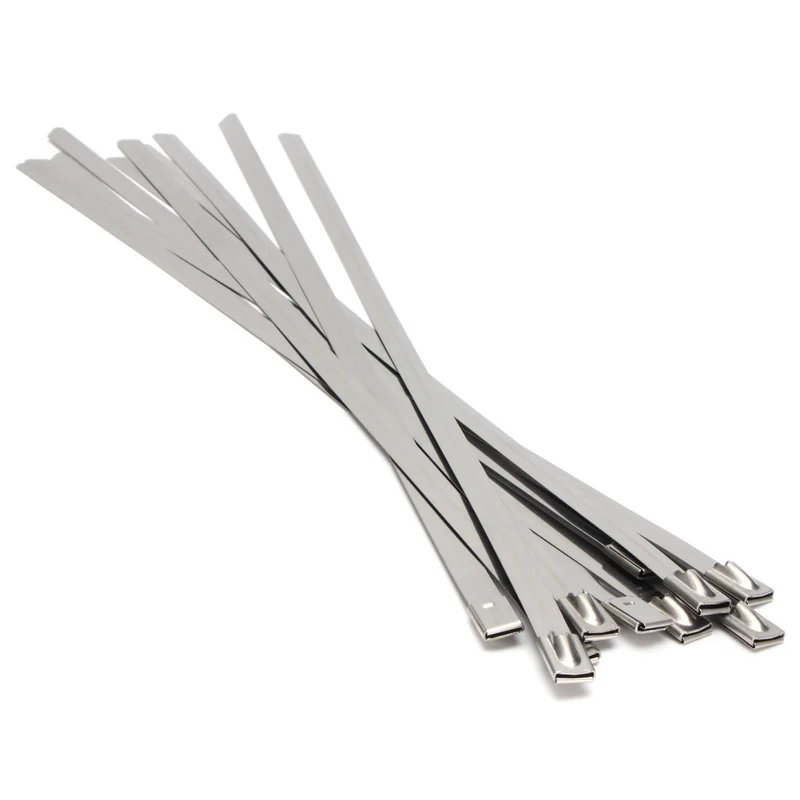 10 Colliers INOX pour échappement