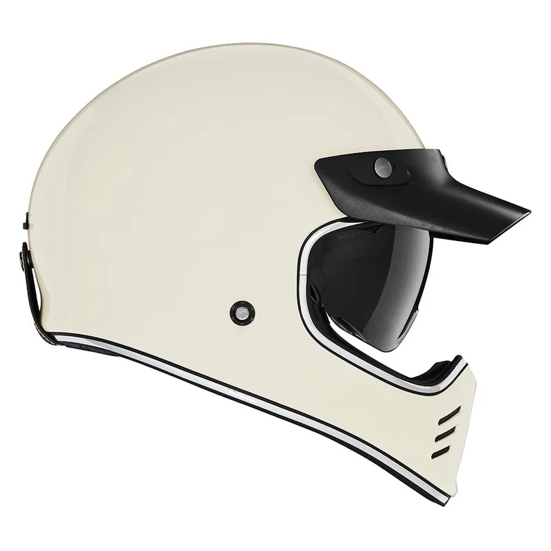 Casque Moto Seventy II Ivoire | NOX
