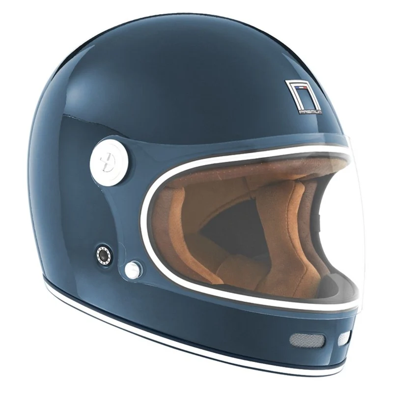 Casque Moto Intégral Revenge Bleu Pétrole | NOX